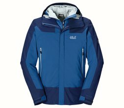 Куртка мужская Jack Wolfskin Altiplano Jacket Men, цвет синий, размер L