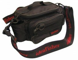 STAKAN ideaFisher 100 лайтовик ЧЕРНЫЙ шейно-поясная сумка + держатель удилища